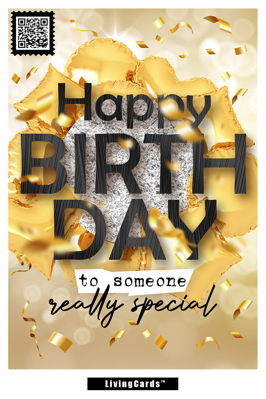 Gold Happy Birthday - ardesigngroup