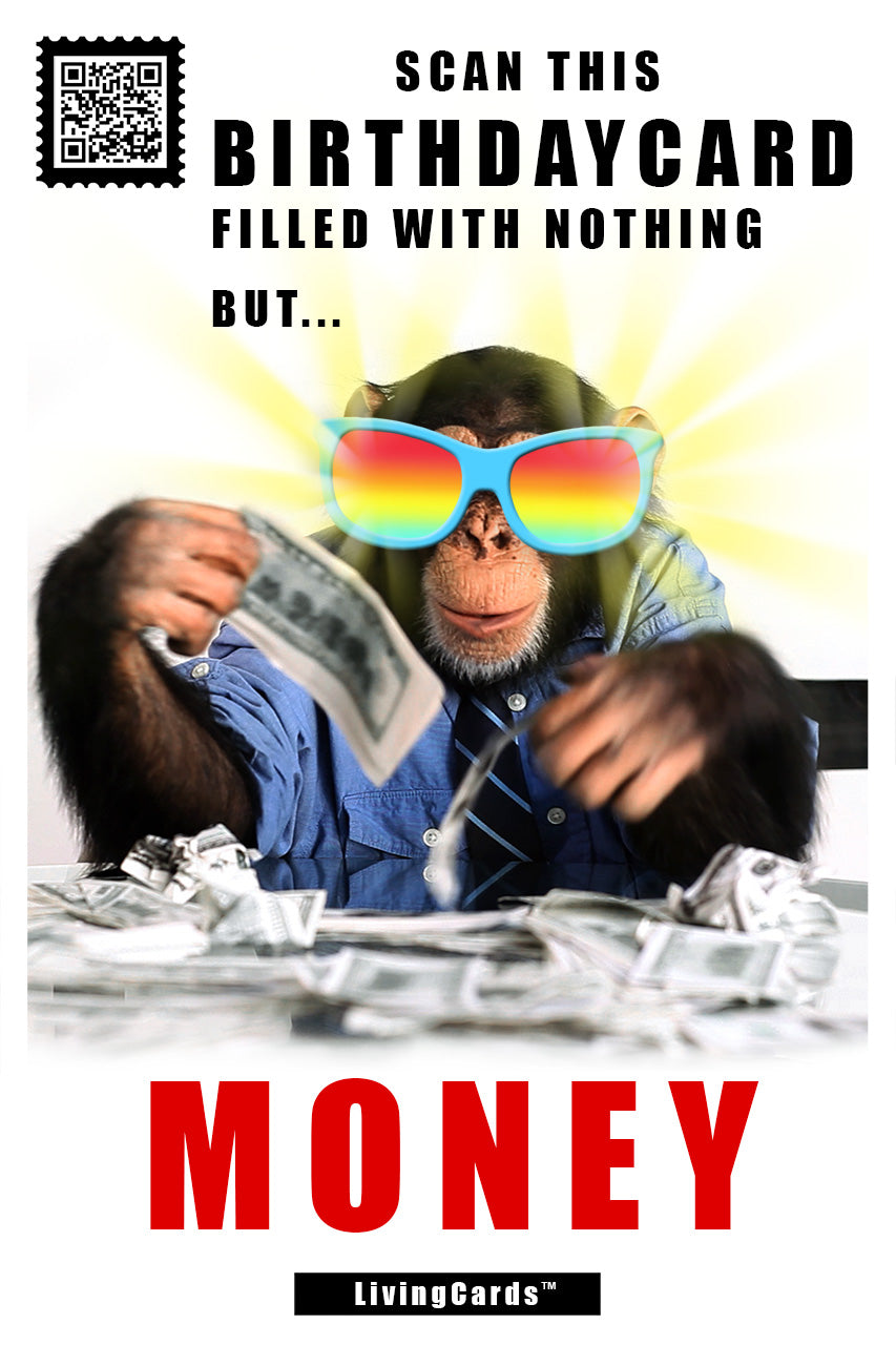 Money Ape. Pack of 6 - ardesigngroup