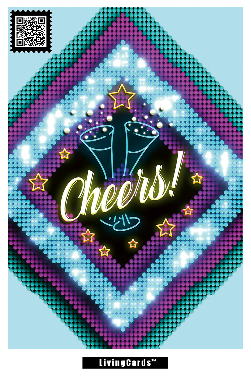 Cheers! Card. Pack of 6 - ardesigngroup