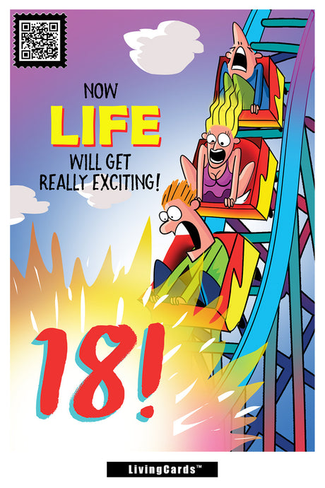 18th Birthday. Pack of 6 - ardesigngroup