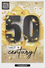 Load and play video in Gallery viewer, 50th Birthday. Pack of 6
