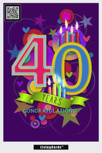 Load and play video in Gallery viewer, 40th Birthday. Pack of 6
